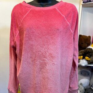 American Eagle Soft and Sexy Terry Ombre Pink Sweatshirt Size Small